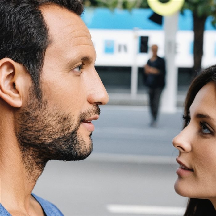 Quand un homme réfléchit à une femme
