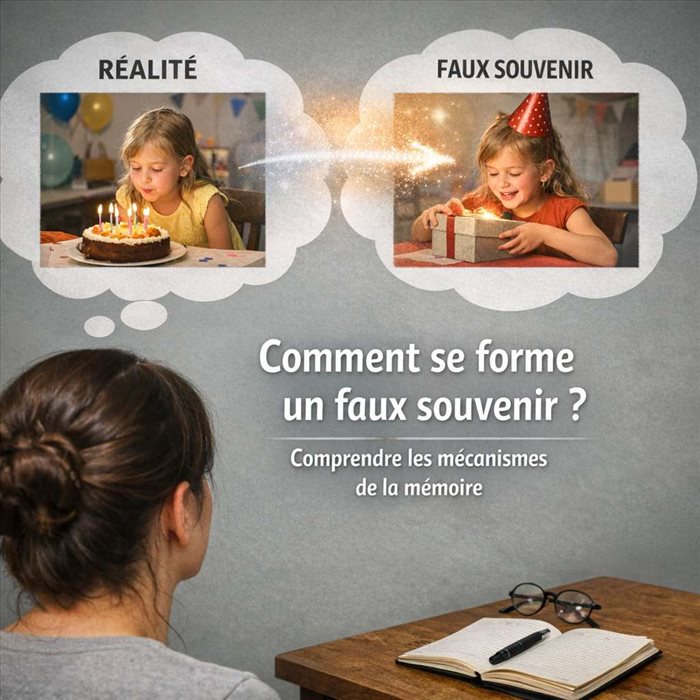 Comment se forme un faux souvenir ? Comprendre les mécanismes