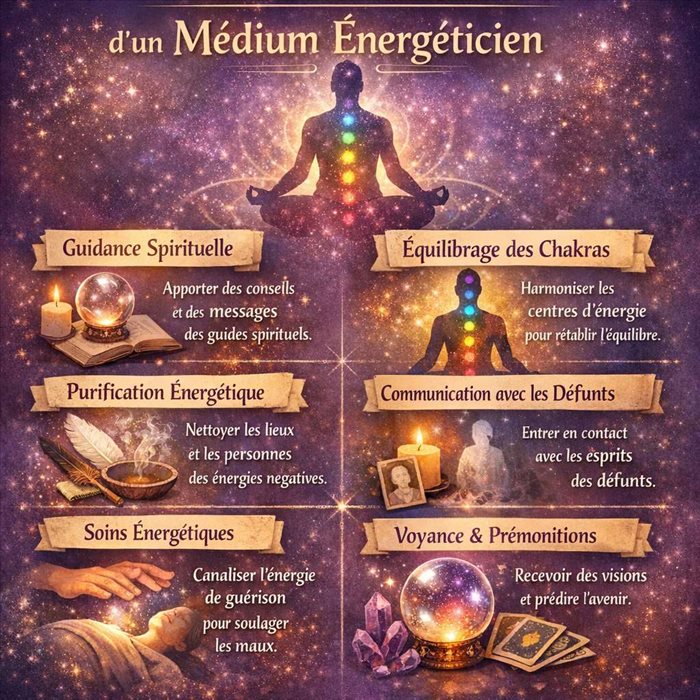 Quelles sont les missions d’un médium énergéticien ?